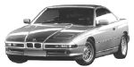 BMW E31 B2A4C Fault Code